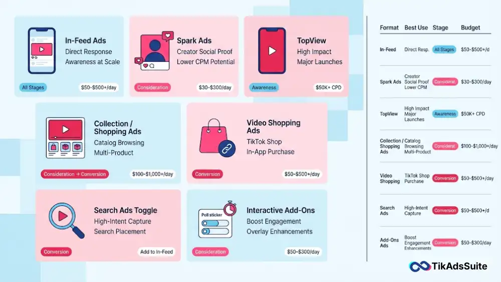 Choosing the Right TikTok Ad Format