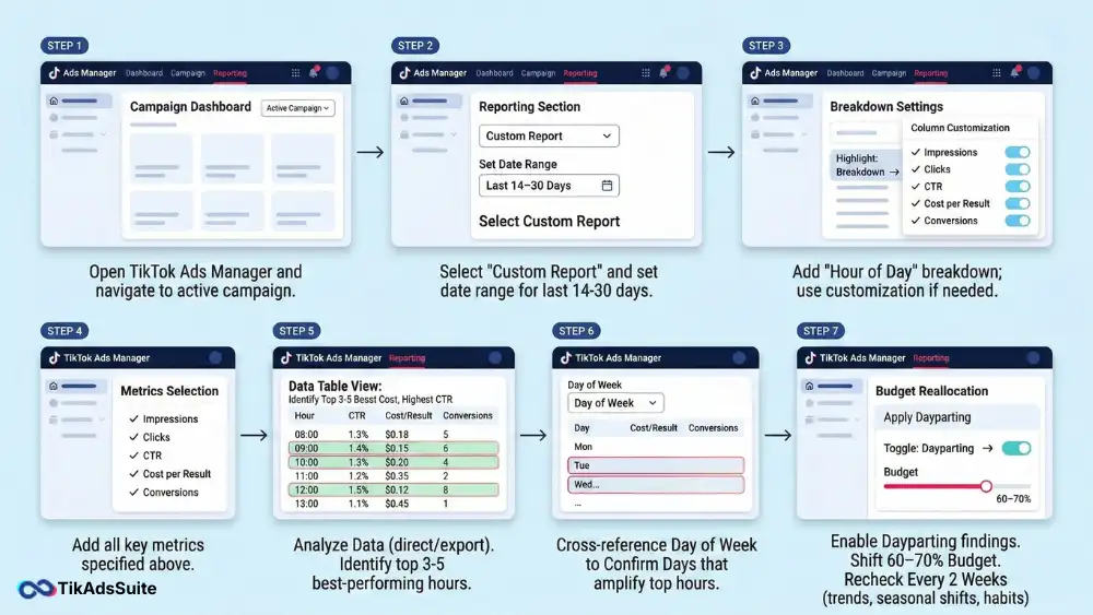 Find Your Best Ad Run Time Using TikTok Analytics