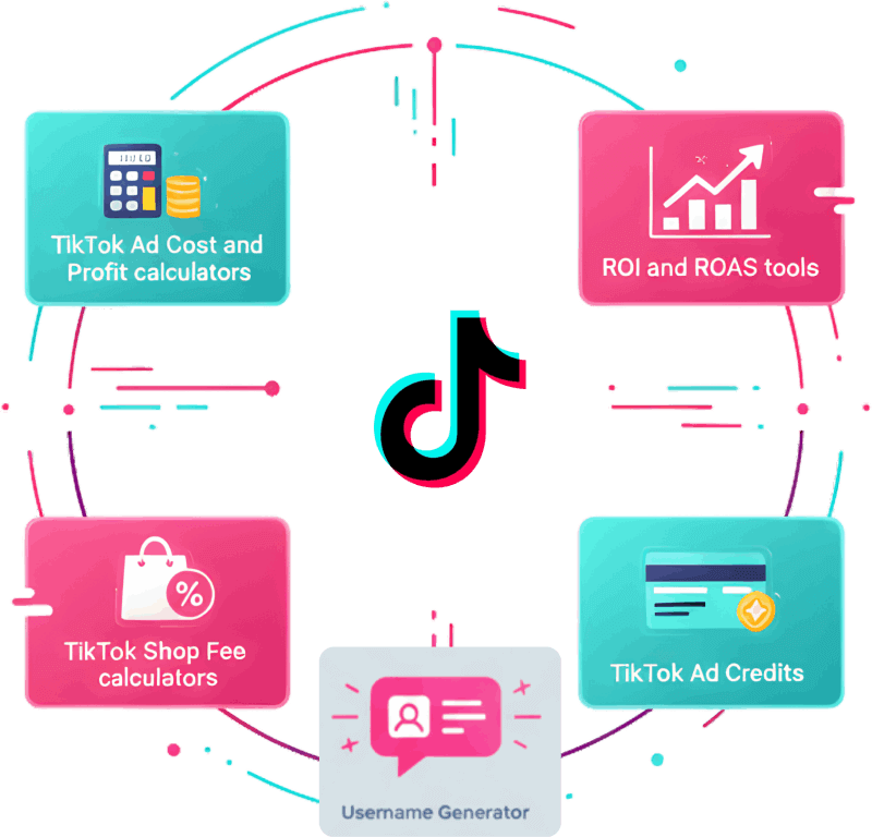 TikAdsuite hero image showcasing all-in-one marketing tools and ad credit features