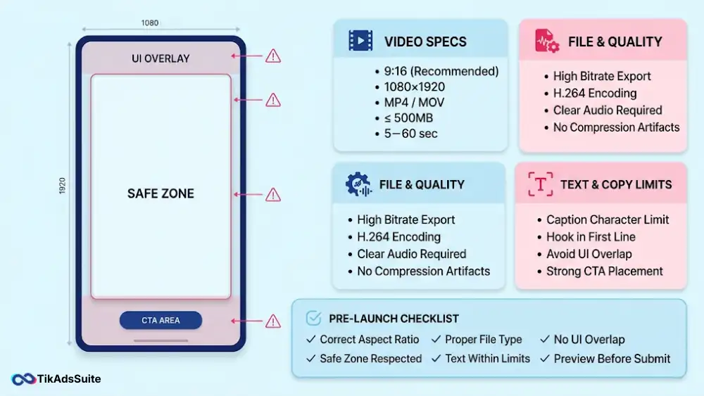 TikTok Ad Specs