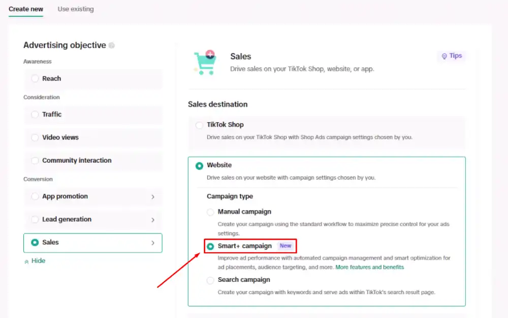 TikTok Ads Smart+ Campaigns
