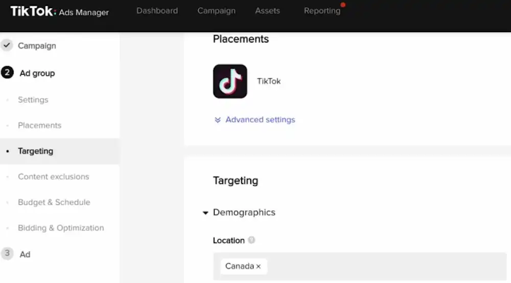 TikTok Smart+ Campaign Targeting