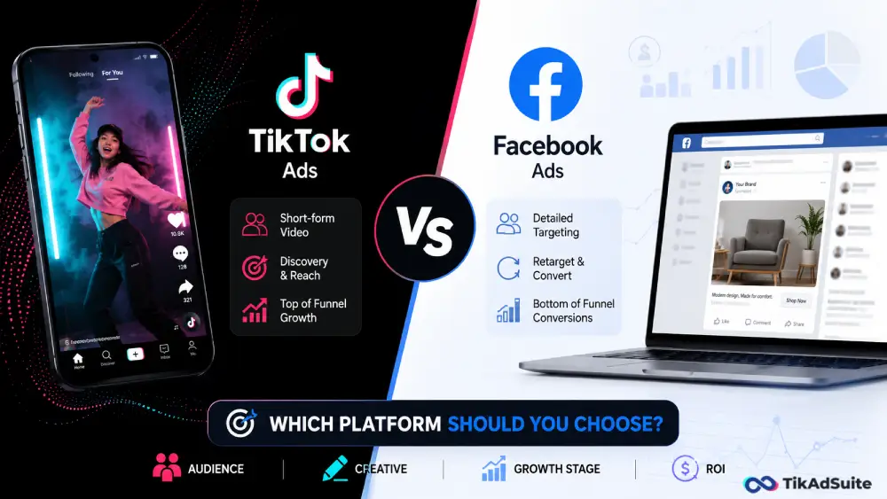TikTok Ads vs Facebook Ads