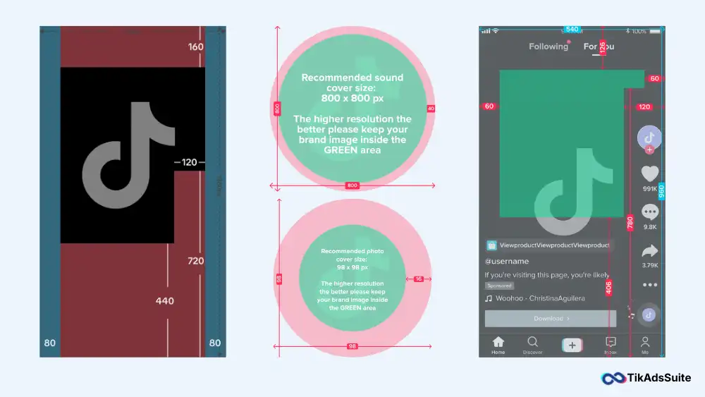 TikTok In-Feed Ad Specs