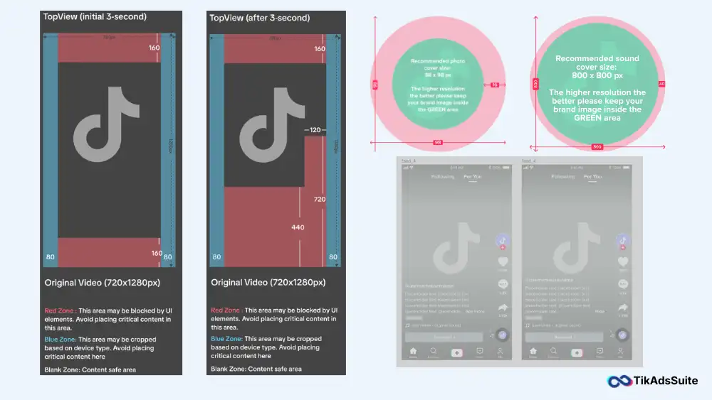 TikTok TopView and Brand Takeover Ad Specs