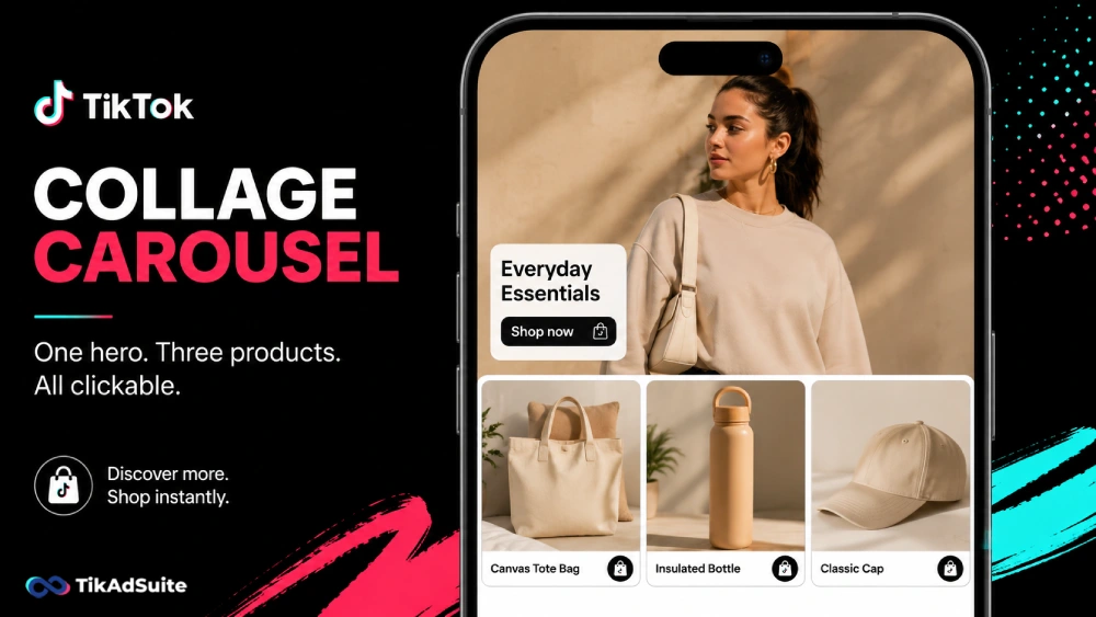 Collage Carousel ad format