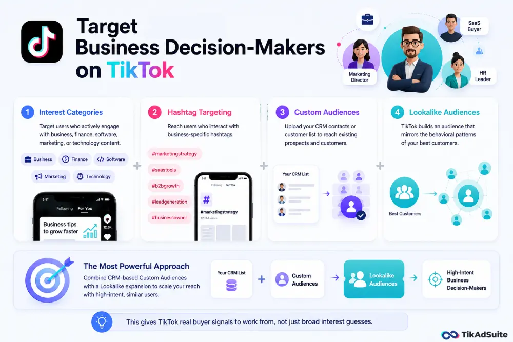 How to Target Business Decision-Makers on TikTok