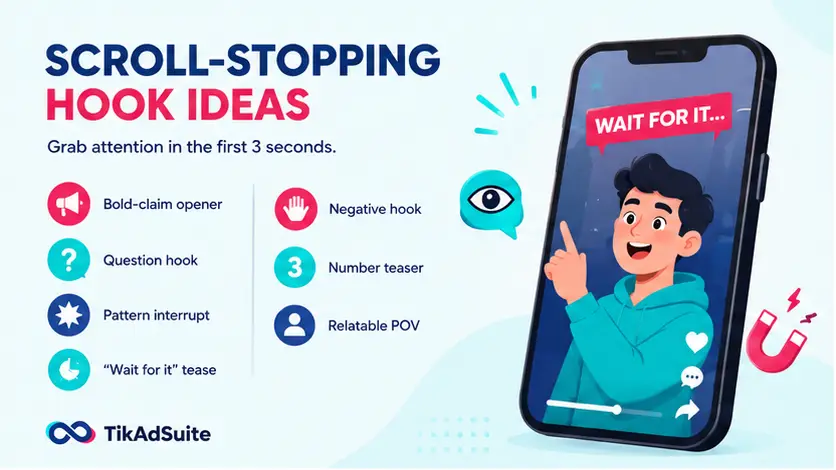 Scroll-stopping hook ideas