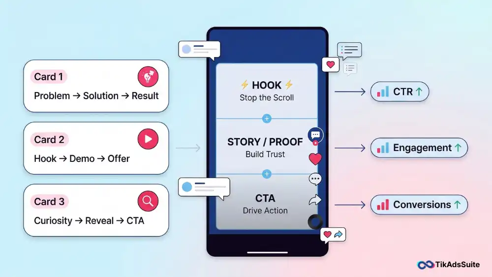 TikTok Ad Copywriting Formulas