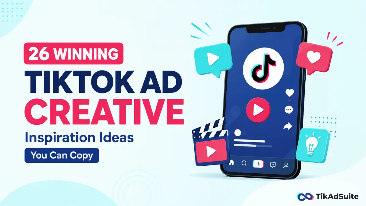 26 Winning TikTok Ad Creative Inspiration Ideas You Can Copy in 2026