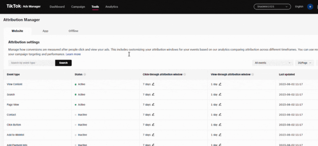 TikTok Ads Attribution Analytics