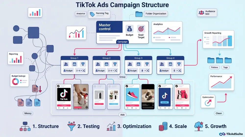 TikTok Ads Campaign Structure