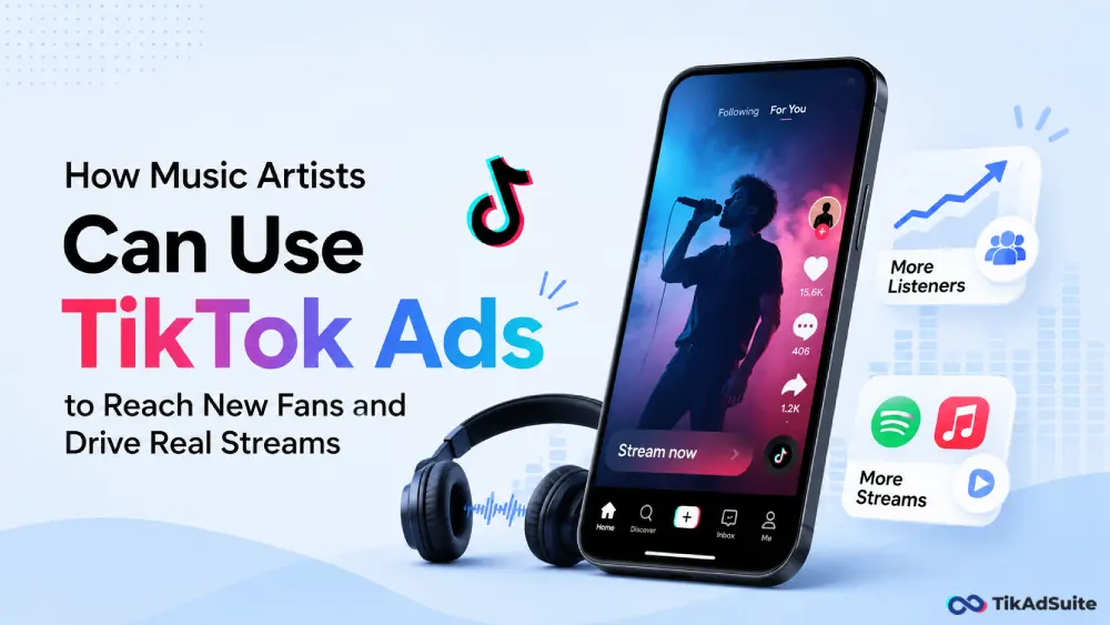 How Music Artists Can Use TikTok Ads to Reach New Fans and Drive Real Streams