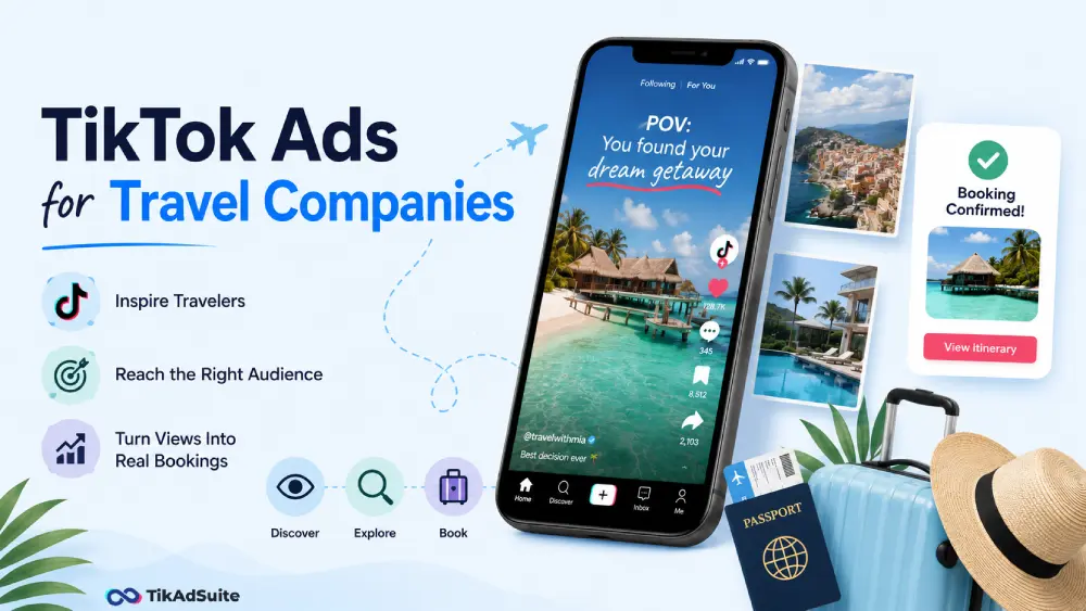 TikTok Ads for Travel Companies: How to Turn Views Into Real Bookings