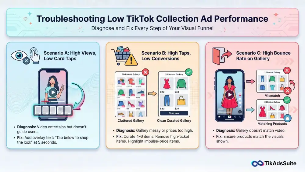 TikTok Ads Troubleshooting Low Performance