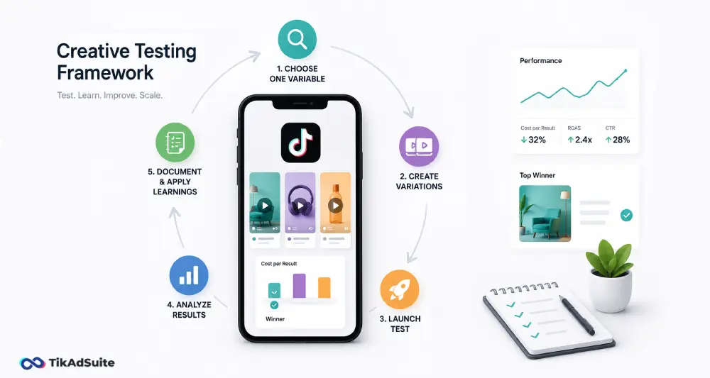 TikTok Creative Testing Framework