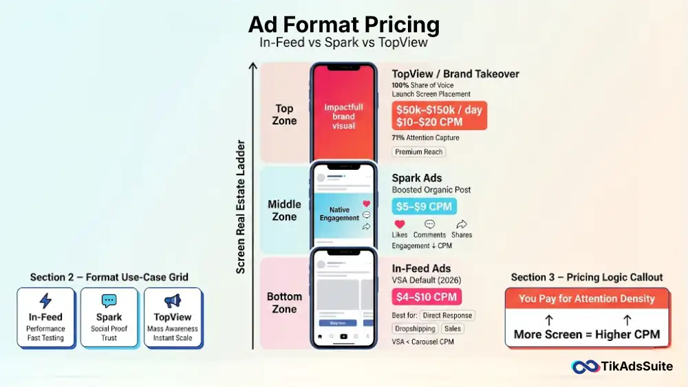 Ad Format Pricing: In-Feed vs. TopView