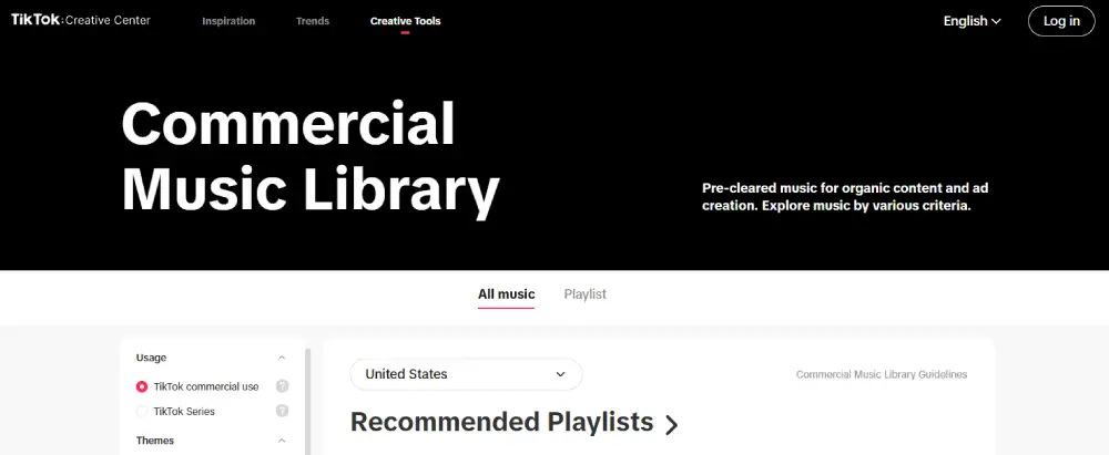 Commercial Music Library (CML)