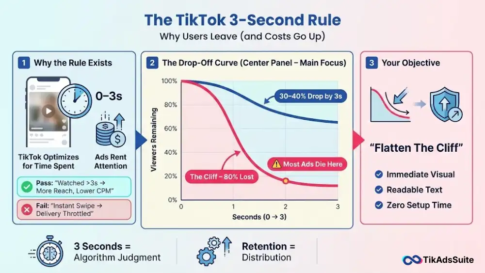 TikTok 3-Second Rule