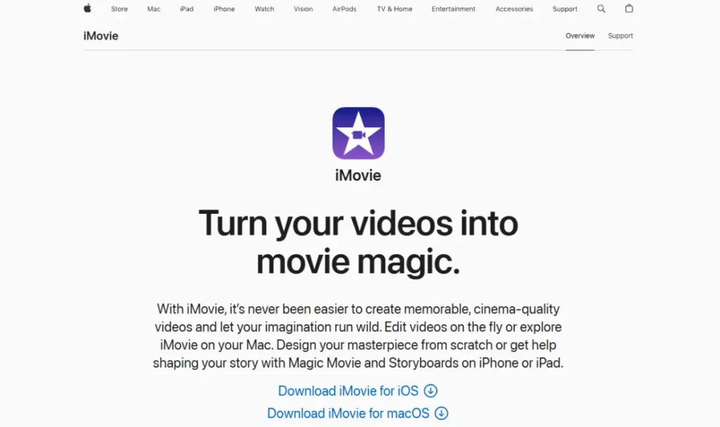 iMovie