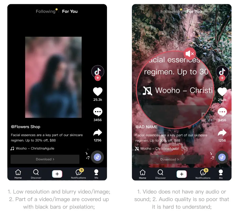 Low-Quality Video, Audio, or Captions
