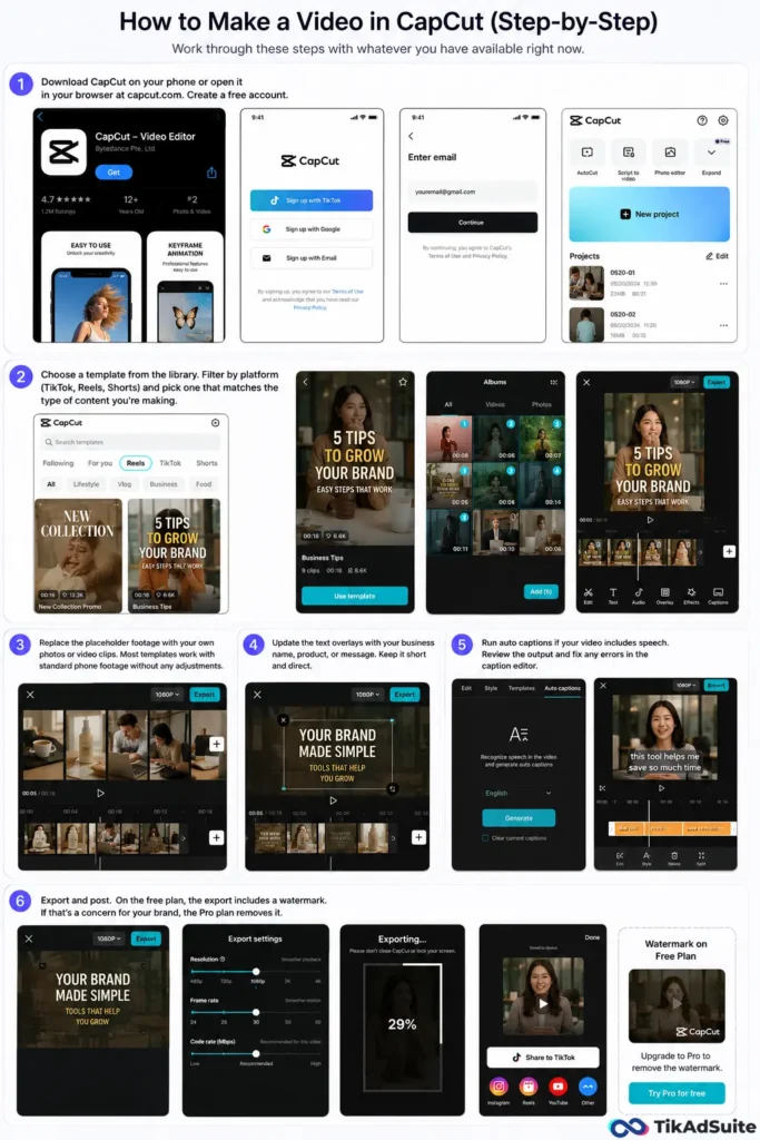 Makeing Marketing Video in CapCut