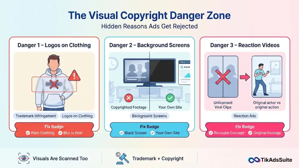 TikTok Visual Copyright Danger Zone