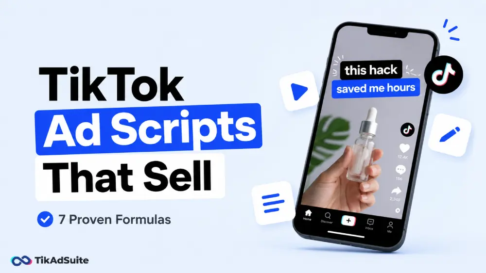 TikTok Ad Scripts Formulas
