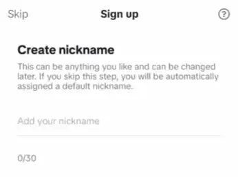 Set Your Username