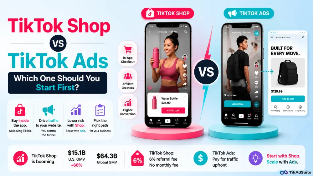 TikTok Shop vs TikTok Ads